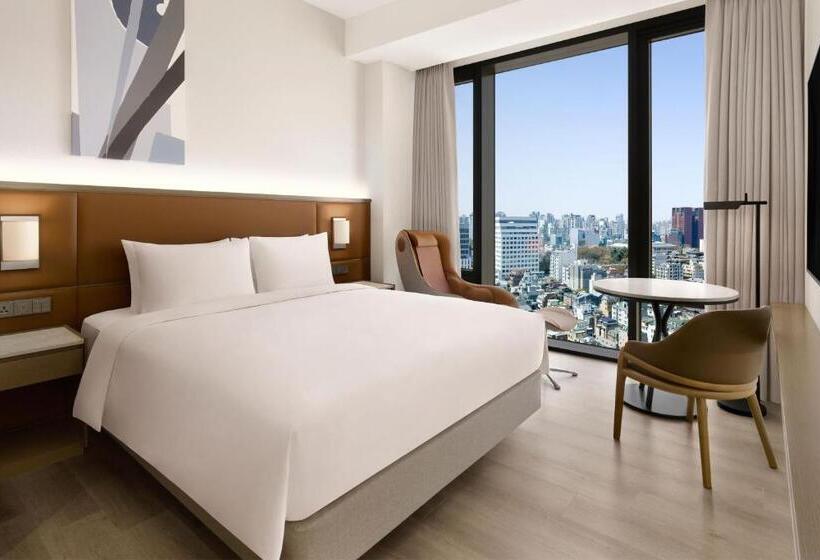اتاق استاندارد با تخت دو نفره بزرگ, Ac Hotel By Marriott Seoul Gangnam