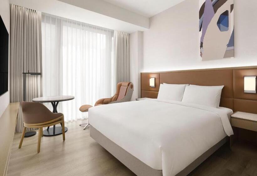 اتاق استاندارد با تخت دو نفره بزرگ, Ac Hotel By Marriott Seoul Gangnam