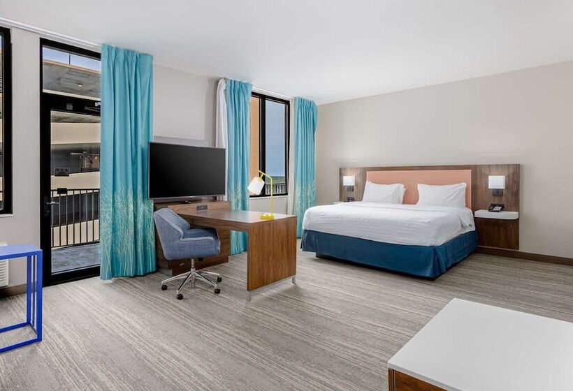 스탠다드 스튜디오 킹침대, Hampton Inn & Suites Orange Beach/gulf Front