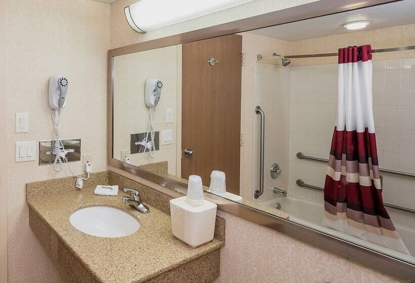 장애인을 위한 수피리어 룸, Red Roof Inn & Suites Mt Holly  Mcguire Afb