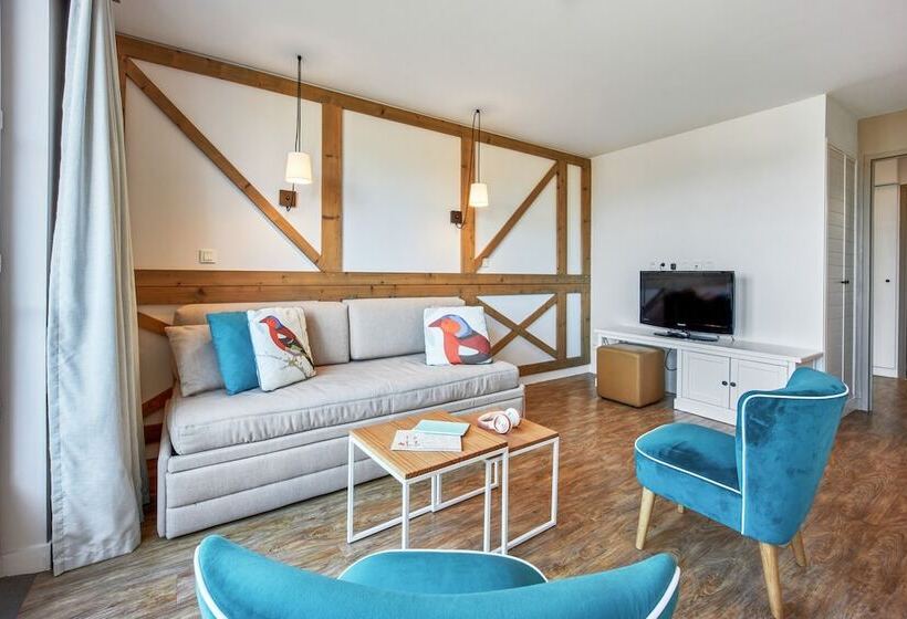 Апартаменты 3 Спальни, Pierre & Vacances Premium Residence & Spa Houlgate
