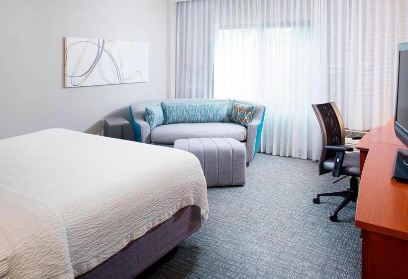 장애인을 위한 킹사이즈 침대 스탠다드 룸, Courtyard By Marriott Roanoke Airport