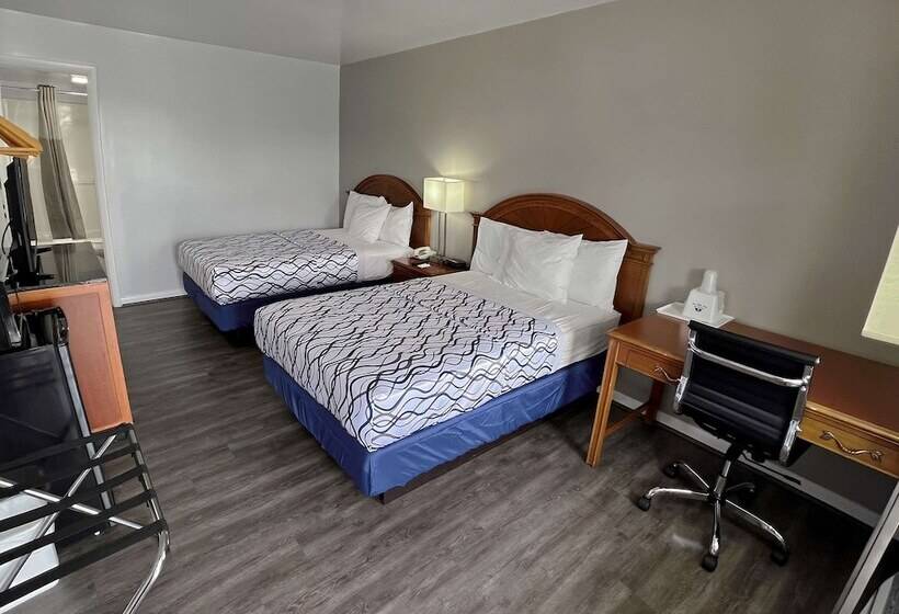 اتاق استاندارد با 2 تخت دوبل, Americas Best Value Inn Lancaster