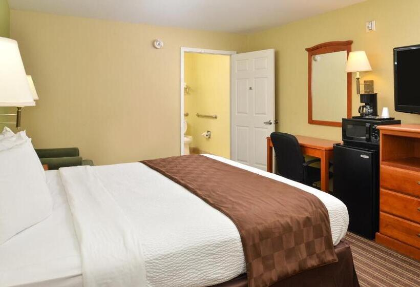 스탠다드 룸 킹사이즈 침대, Americas Best Value Inn And Suites Little Rock