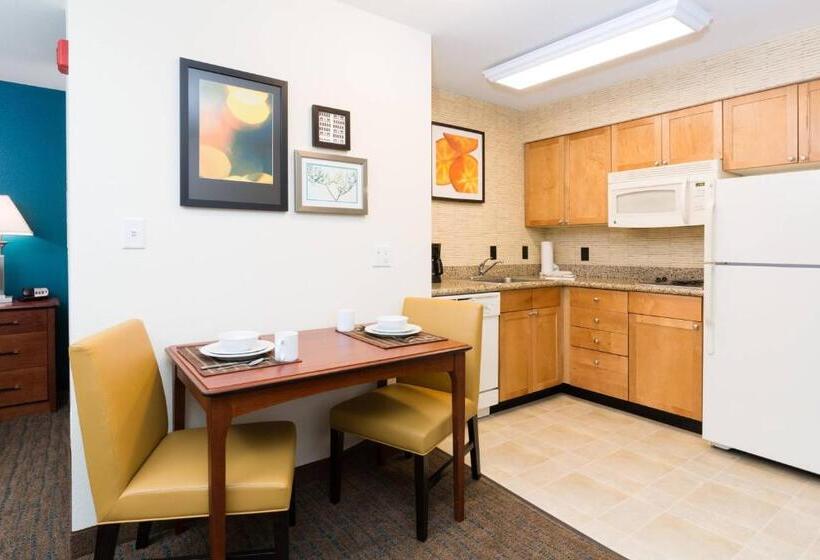 带大床的标准工作室, Residence Inn By Marriott Baton Rouge Near Lsu
