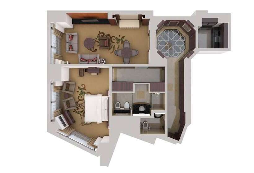 Люкс Повышенной Комфортности, Conrad Dubai