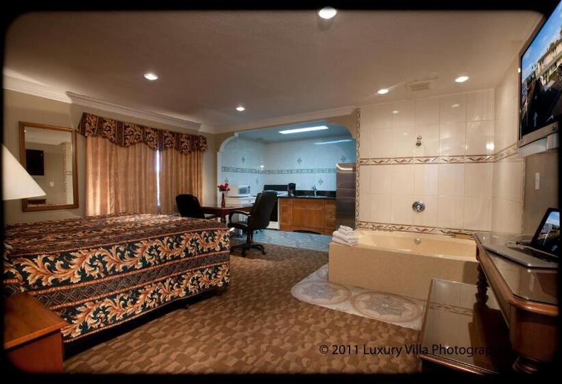 带按摩浴盆的套房, Crystal Lodge Motel