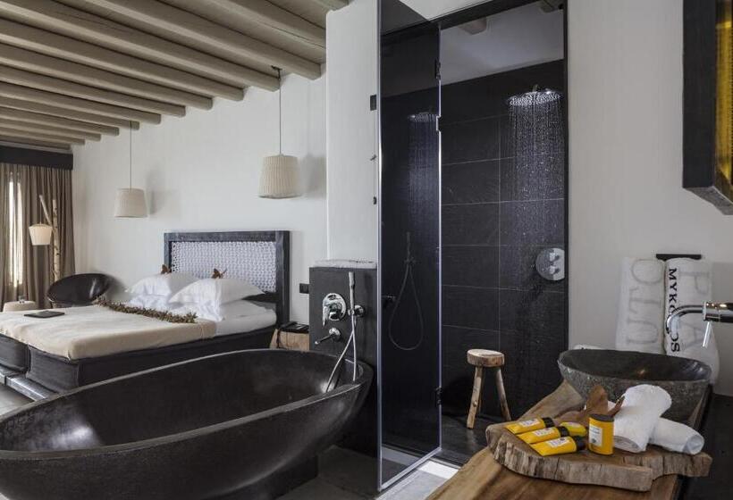سوییت با چشمانداز دریا, Myconian Utopia Relais & Chateaux