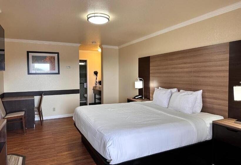 장애인을 위한 킹사이즈 침대 스탠다드 룸, Beachwalker Inn Cayucos