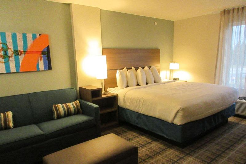 Люкс Кровать Кинг, Mainstay Suites Spokane Airport