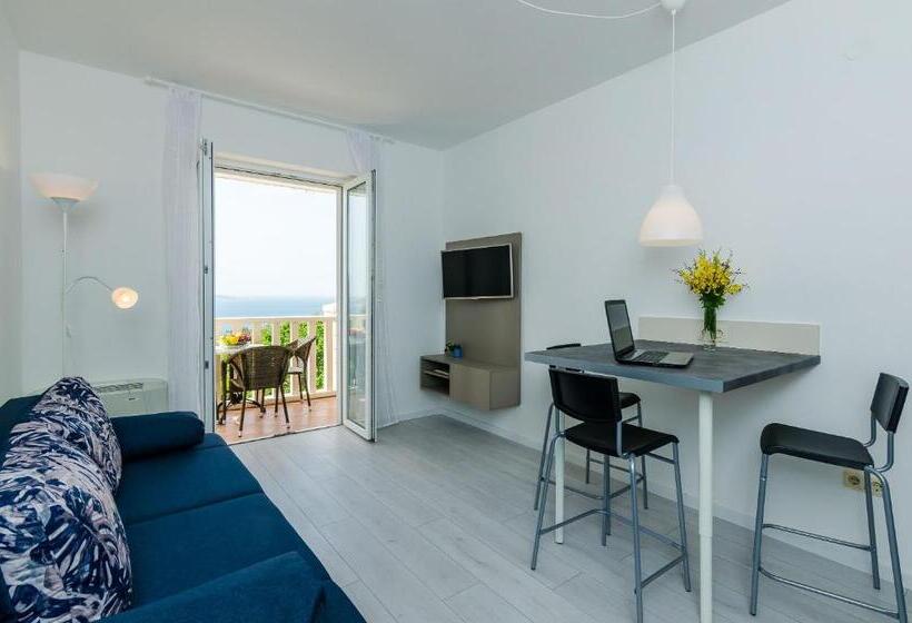آپارتمان سوپریور 1 خوابه با چشم‌انداز دریا, Villa Panorama Dubrovnik