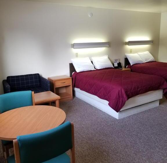 스탠다드 룸 더블 침대 2개, Home Motel Abbotsford
