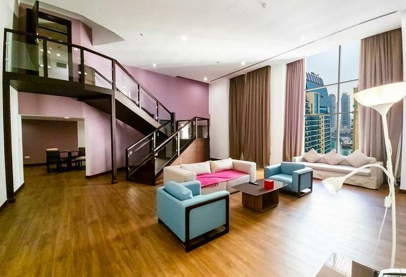 آپارتمان دوبلکس 1 خوابه, Ramada Hotel, Suites And Apartments By Wyndham Dubai Jbr