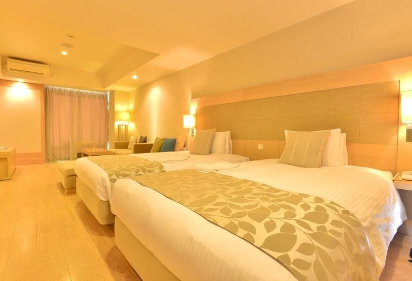 디럭스 룸, Moon Ocean Ginowan Hotel & Residence