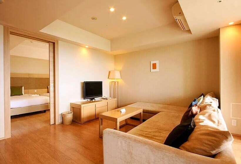 침실 1개 디럭스 아파트, Moon Ocean Ginowan Hotel & Residence