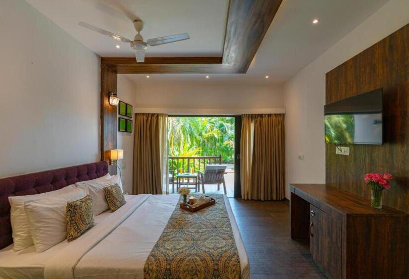اتاق لوکس با چشم‌انداز باغ, Riva Beach Resort