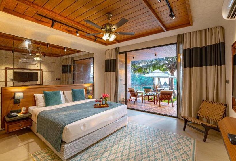 اتاق استاندارد با چشم‌انداز رودخانه, Riva Beach Resort