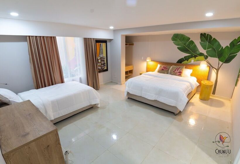 اتاق لوکس سه تخته, Boutique Casa Chunuu Santa Marta