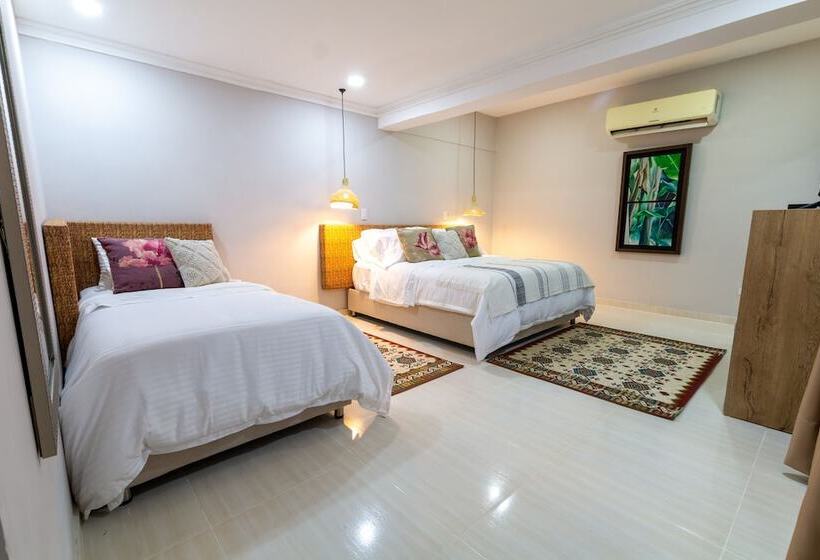 اتاق راحتی سه تخته, Boutique Casa Chunuu Santa Marta