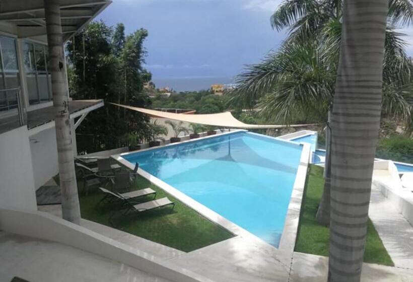 דירת חדר נוף לים, Loft Panorámico Con Vista Al Mar Y Terraza   Punta Gaviota