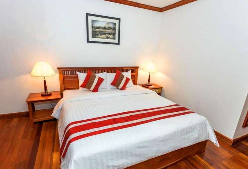 带阳台的豪华间, Cheathata Cta Hotel Siem Reap