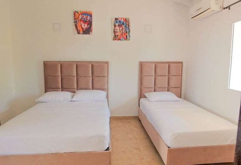 اتاق استاندارد سه نفره, Los Veleros Santa Marta