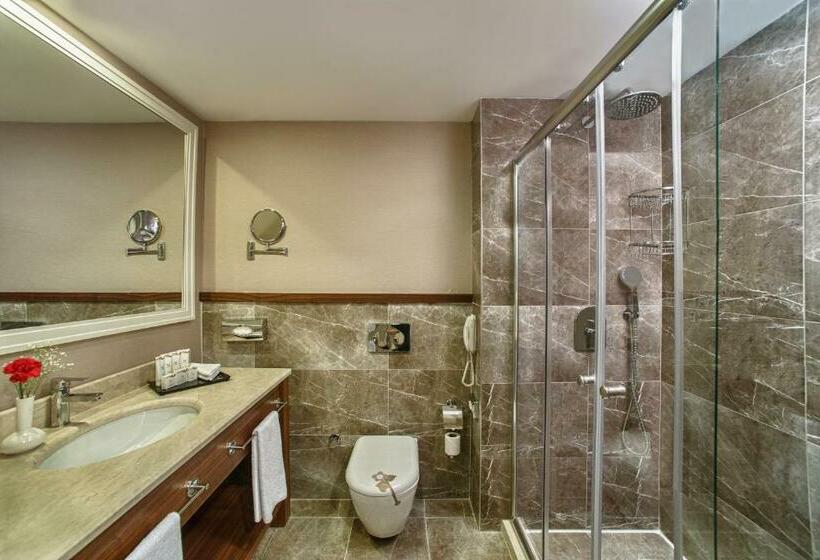 اتاق استاندارد سه تخته با چشم‌انداز, Aska Lara Resort & Spa