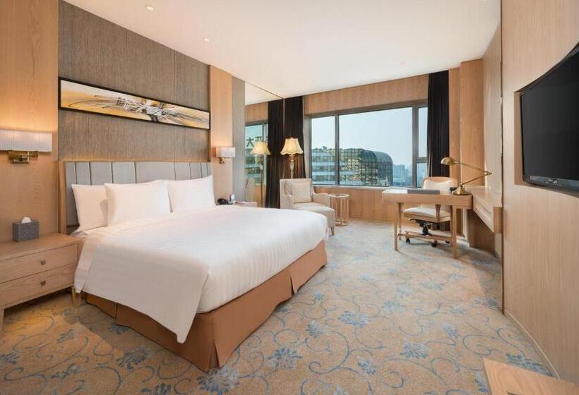 디럭스 룸, Crowne Plaza Shanghai Noah Square, An Ihg