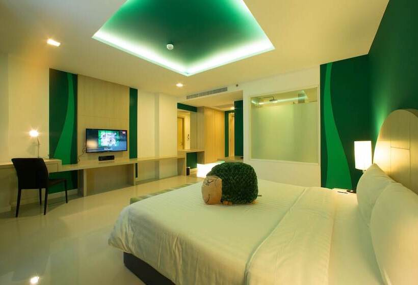 디럭스 자쿠지룸, Sleep With Me Hotel Design Hotel @ Patong