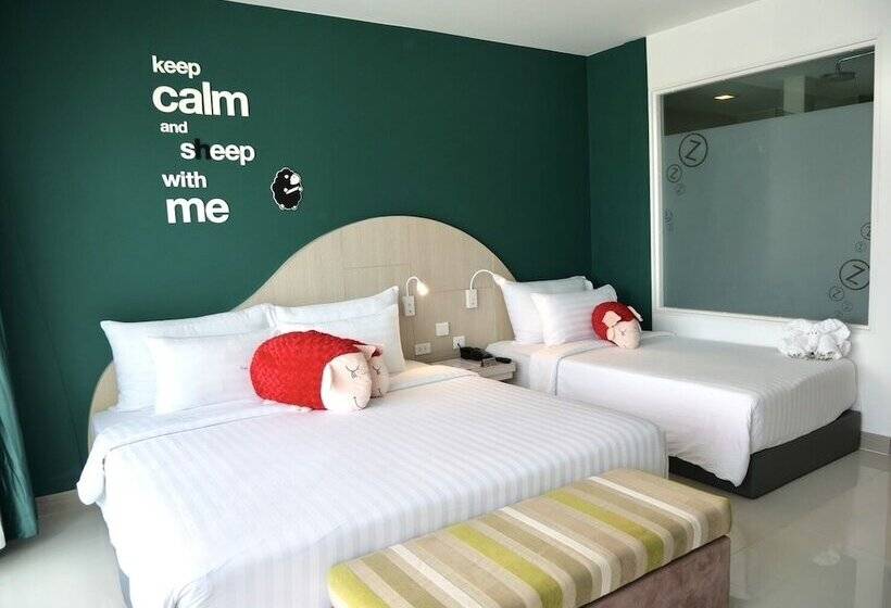 디럭스 자쿠지룸, Sleep With Me Hotel Design Hotel @ Patong