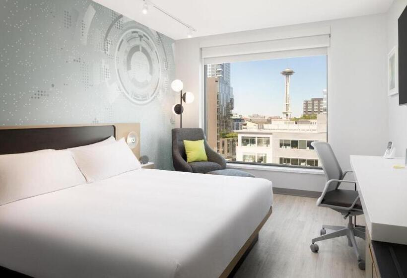 חדר סטנדרט עם מיטת קינג, Astra Hotel, Seattle, A Tribute Portfolio Hotel By Marriott   No Resort Fees