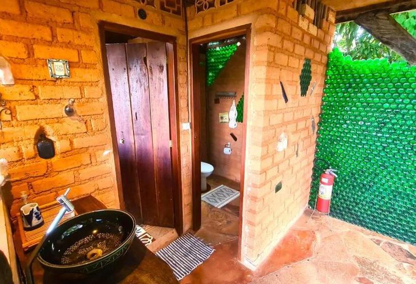 Шале 1 Спальня, Ecopousada Toca Do Guará