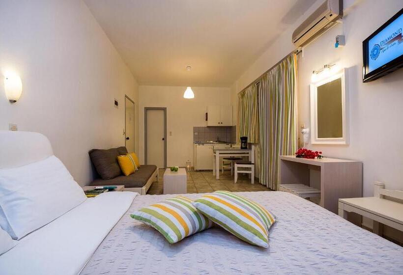 １ベッドルームアパートメント, Diamond Apartments & Suites