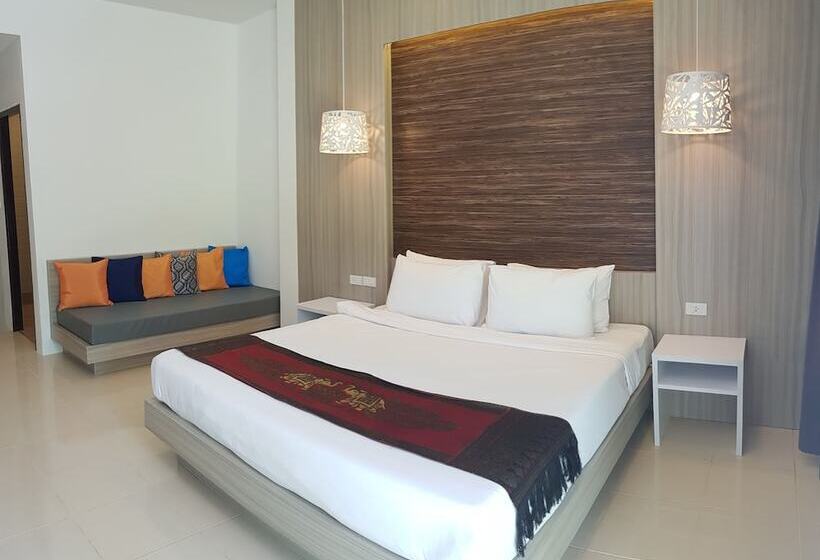 带1个卧室的豪华公寓, Ao Nang Baan Suan Resort