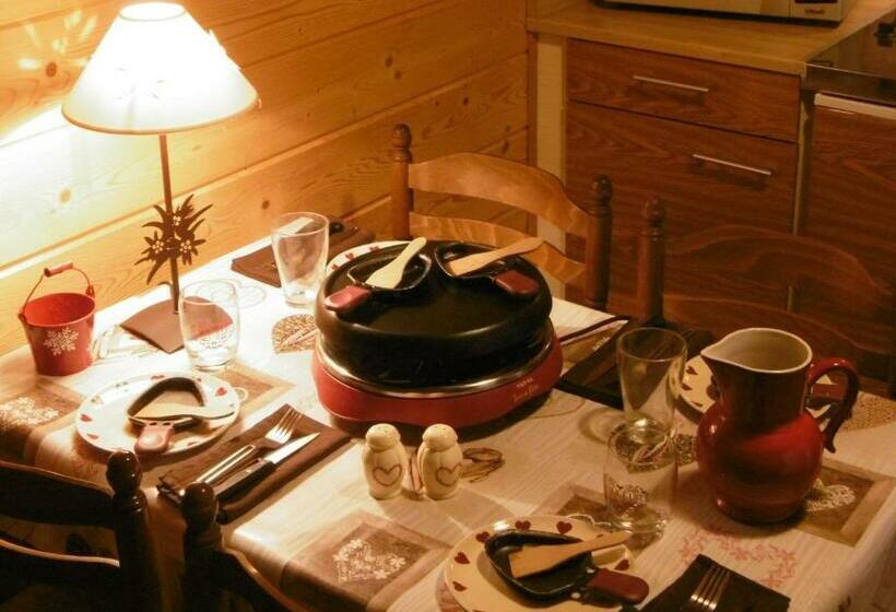 Семейное Студио, Gite Au Coeur Du Chalet En Belledonne Vers Prapoutel Les 7 Laux
