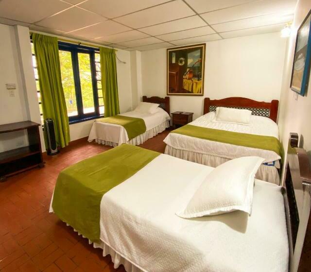 베이직 3인 룸, Ecohotel La Casona Pereira