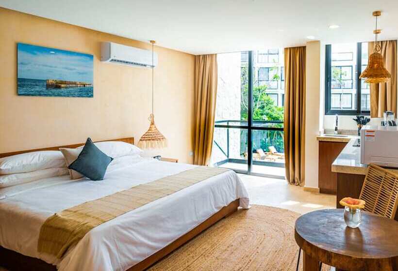 إستديو قياسى مزود بشرفة, The Waves Tulum By Bnb Experience