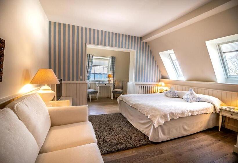 Premiumzimmer mit Meerblick, Strandhotel Glücksburg