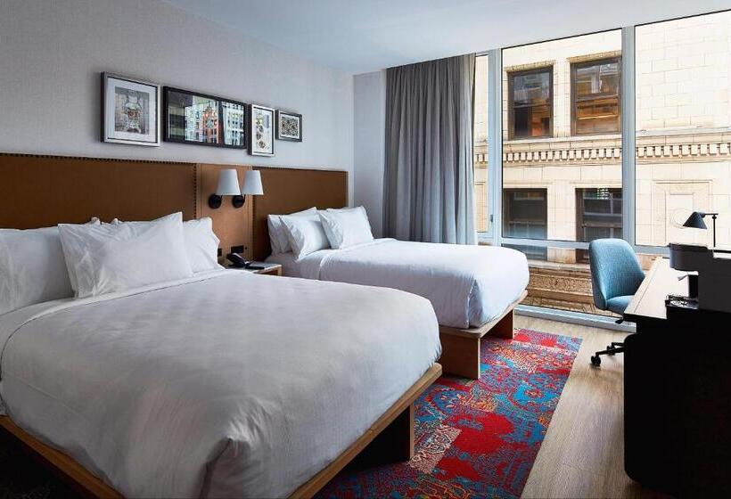 اتاق استاندارد با تخت دو نفره بزرگ برای معلولان, Indigo Nyc Financial District, An Ihg