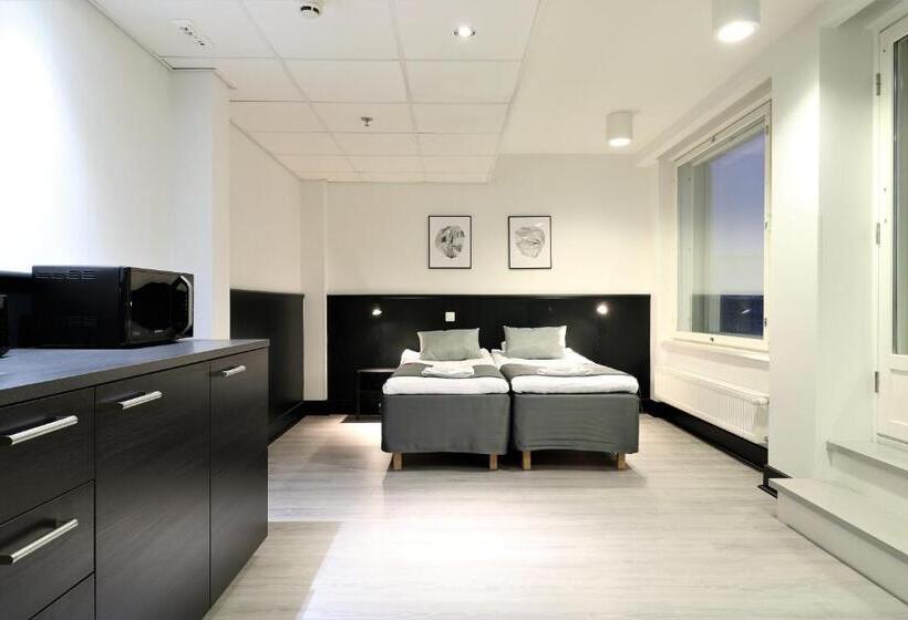Quarto standart com varanda, Forenom Aparthotel Tampere