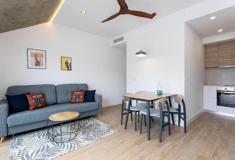１ベッドルームペントハウスアパート, Caleyro Boutique Apartments   Parking Incluido