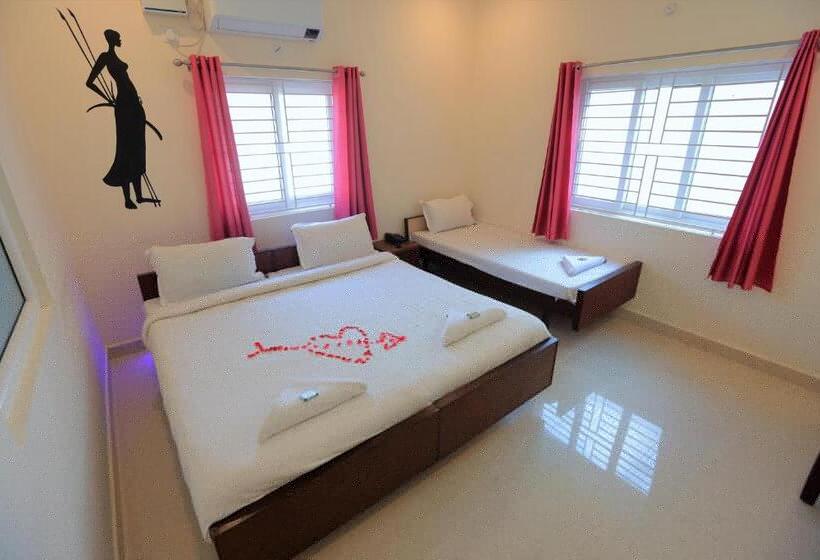 Трехместный Номер Deluxe, Thiru Pavilion Retreat