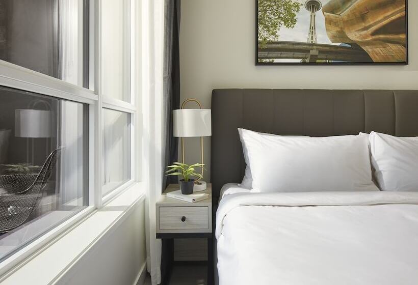 带2个卧室的套房, Level Seattle Downtown  South Lake Union