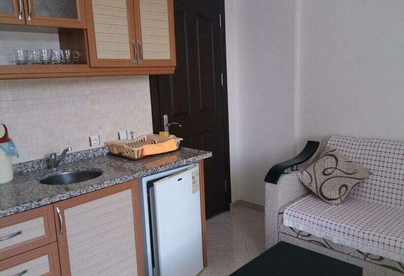 آپارتمان 1 خوابه با بالکن, Oğuz Apart