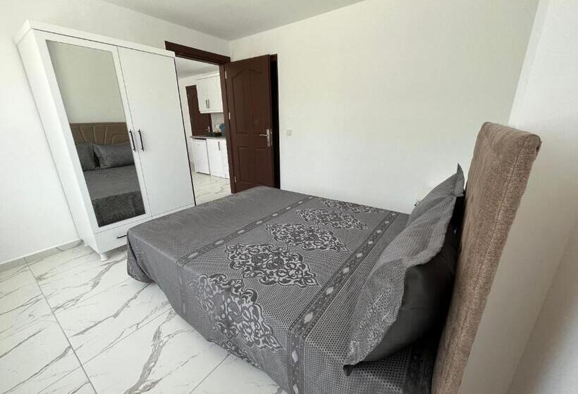 آپارتمان 1 خوابه با چشم‌انداز باغ, Oğuz Apart
