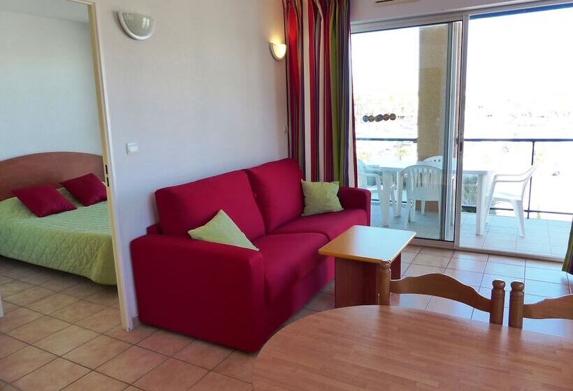 Апартаменты 1 Спальня, Residence Mer & Golf Port Argeles