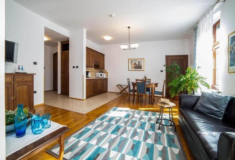 آپارتمان پرستیژ 1 خوابه, Aparthotel Hornigold W Zielonej Kamienicy