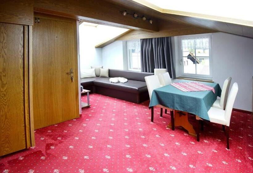 침실 2개 아파트, B&b Gästehaus Alpenblick