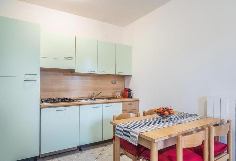 バルコニー付き１ベッドルームアパートメント, Residence Nuove Terme