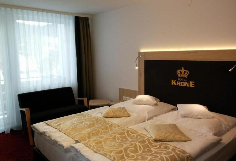 Номер Стандарт с Балконом, Wellness Hotel Garni Krone
